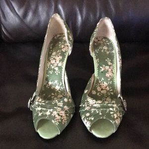 Tribeca Floral Heels